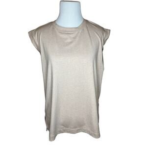 Calia by Carrie Underwood Women XXL Activewear Top Large Tank Slit Hem Crew Neck